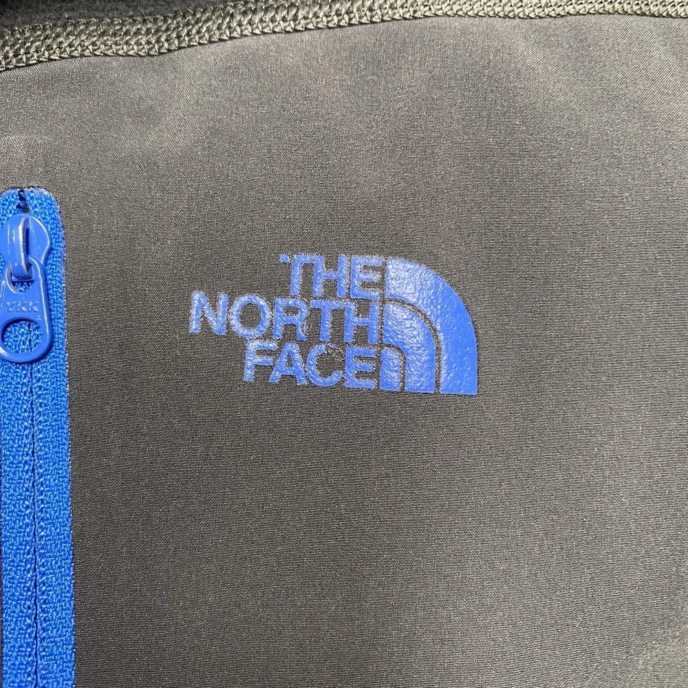 North Face Pullover Mens 2XL Gray Fleece Half Zip‎ Pocket Outdoors Jacket